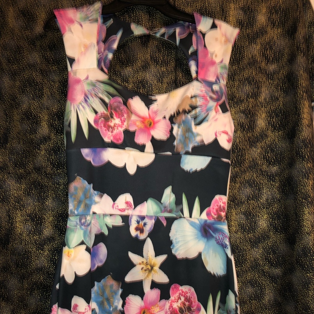 Floral midi dress